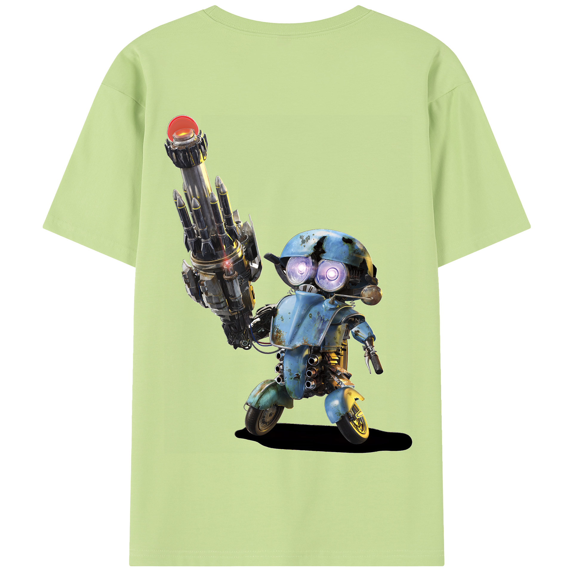 （画像用） Transformers トランスフォーマー 綿100％半袖Tシャツ（背面プリント）